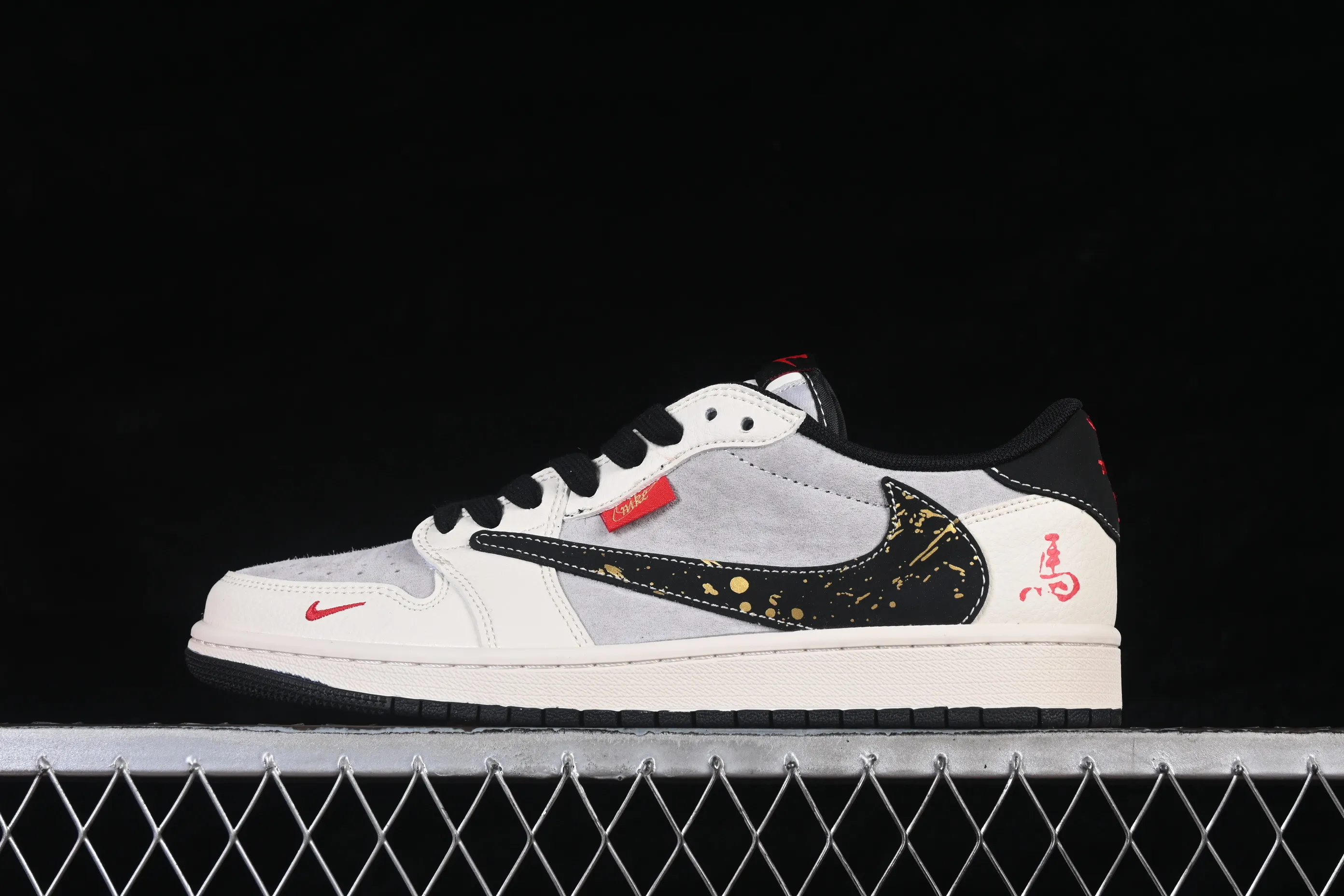 All Categories Air Jordan Jordan Series Basketball Shoes Air Jordan 1 Low High-end Customized Low-top Shoes Travis Scott x Fragment Design x Air Jordan 1 Low OG SP AJ1 Joe 1 Year of the Horse Limited Edition Suede Gray Low-top Cultural Casual Shoes HG0026-023